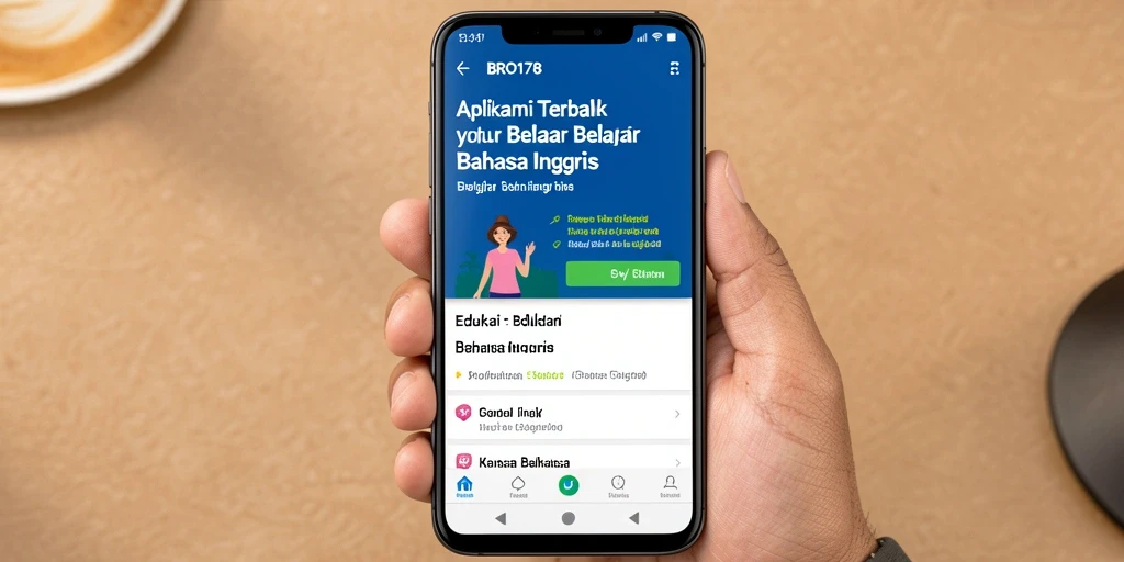 Antarmuka aplikasi BRO178 yang menarik dan interaktif.