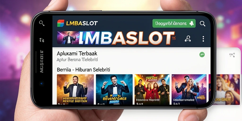 Tampilan antarmuka aplikasi LMBASLOT yang menarik dan informatif.