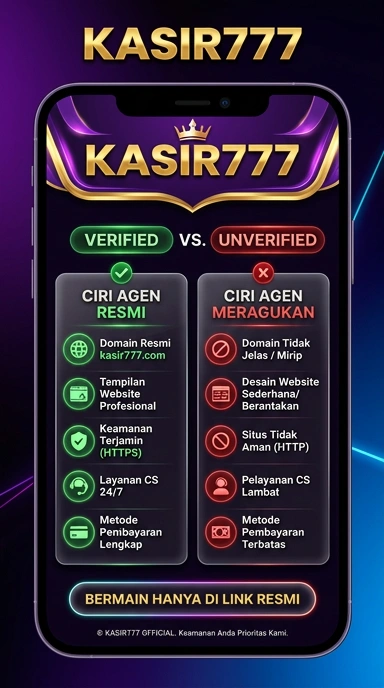 Halaman Resmi Kasir777 untuk Pengguna Android Indonesia